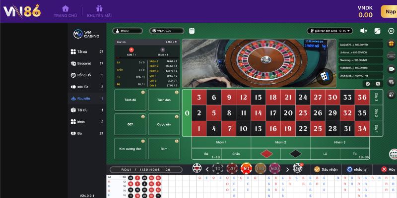 Roulette có độ may rủi cao phù hợp với ai ưa mạo hiểm